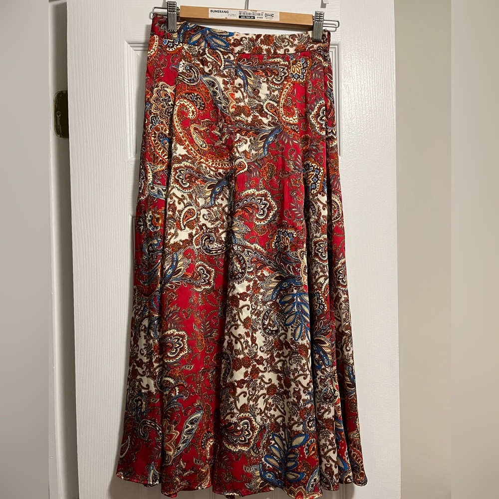 Authentic Moroccan design Red Skirt